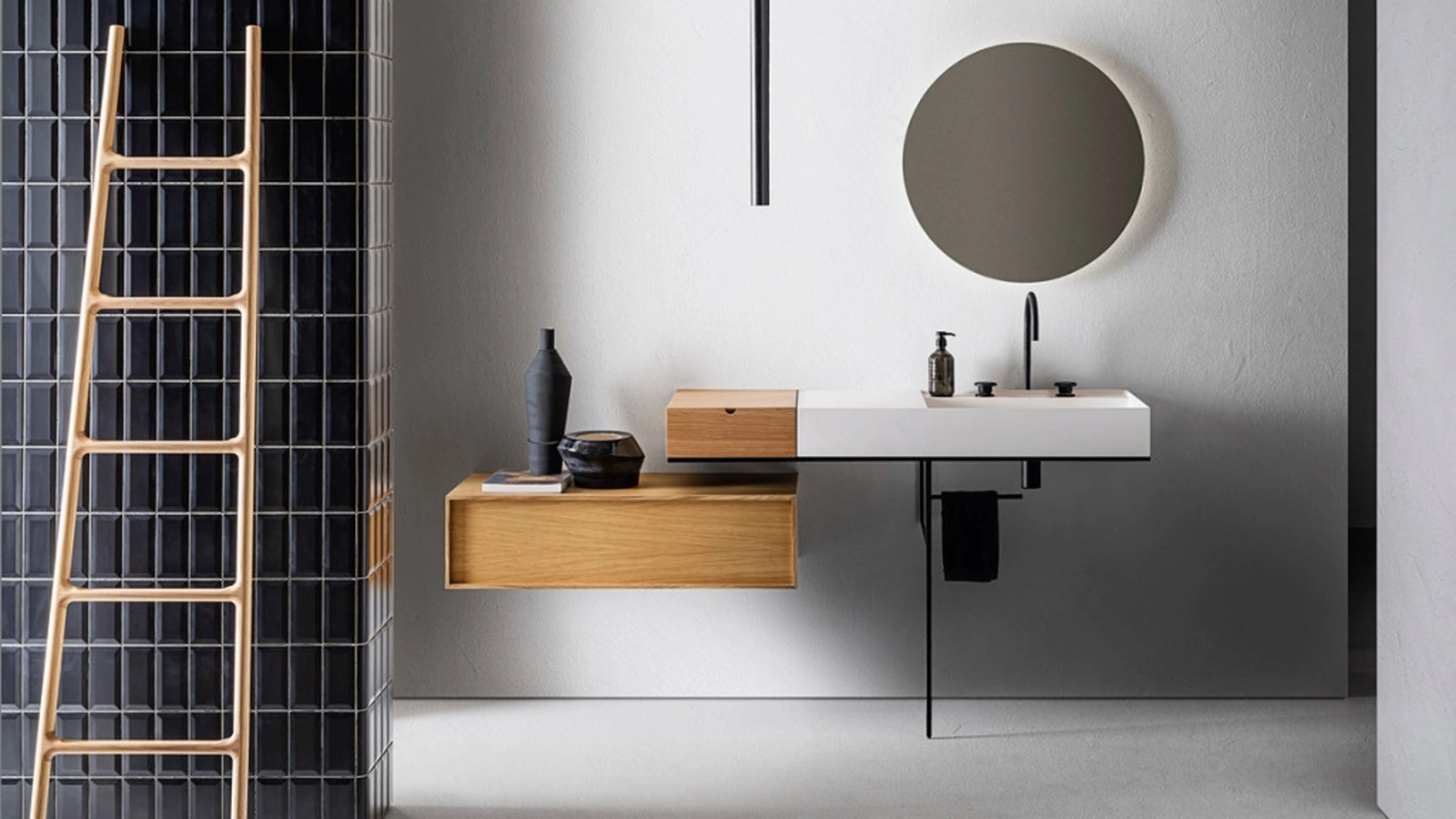 Mobile da Bagno Element 110 in Rovere di Pirovano Bagni