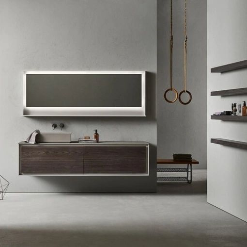Mobile da Bagno Frame 103 in Rovere PX di Pirovano Bagni