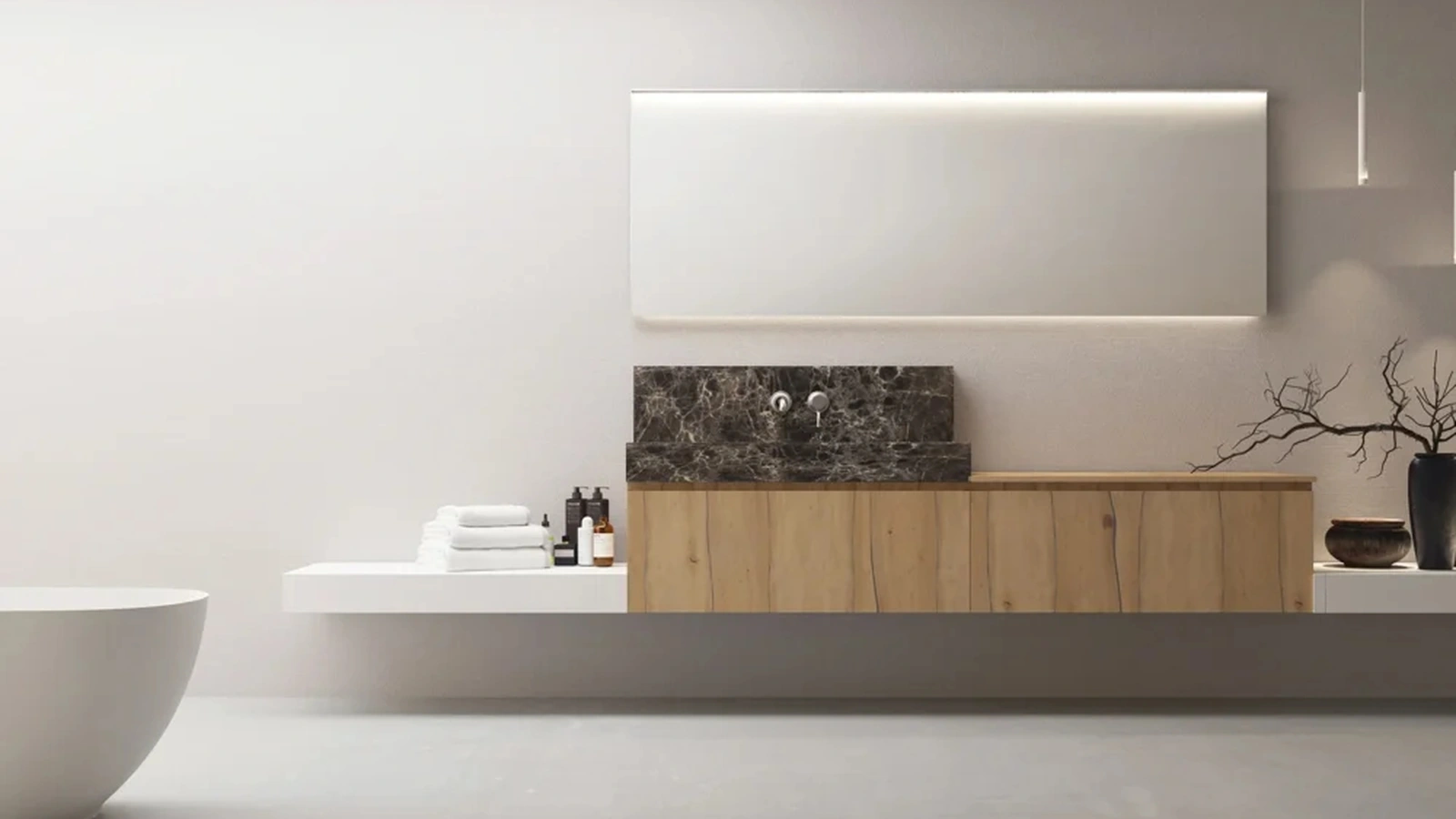 Mobile da Bagno sospeso Linea LN25 di Arteba