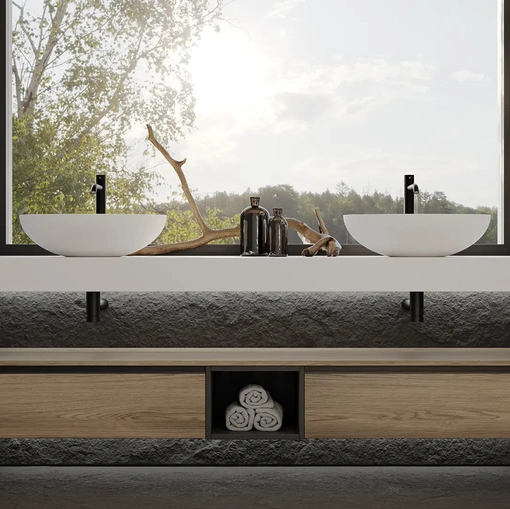 Mobile da Bagno sospeso New Smart NS06 di Arteba