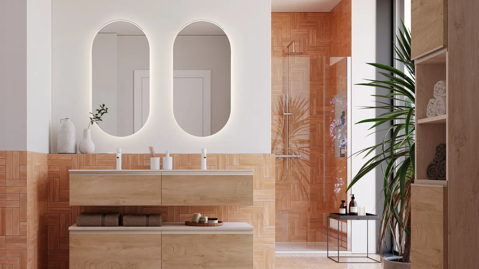 Mobile da Bagno a terra New Smart NS04 di Arteba