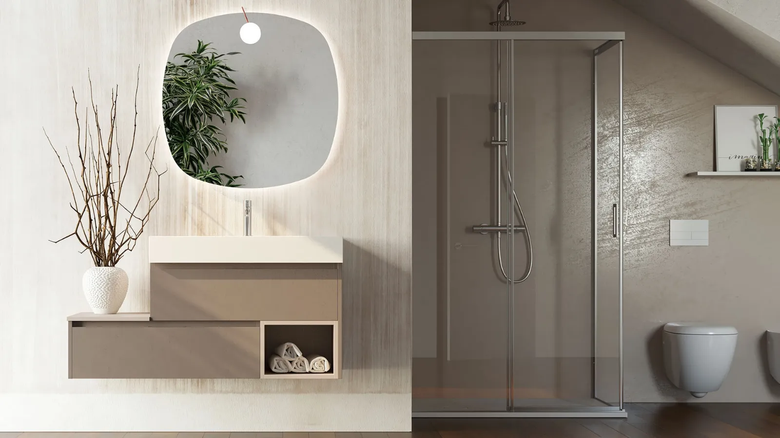 Mobile da Bagno New Smart NS21 di Arteba
