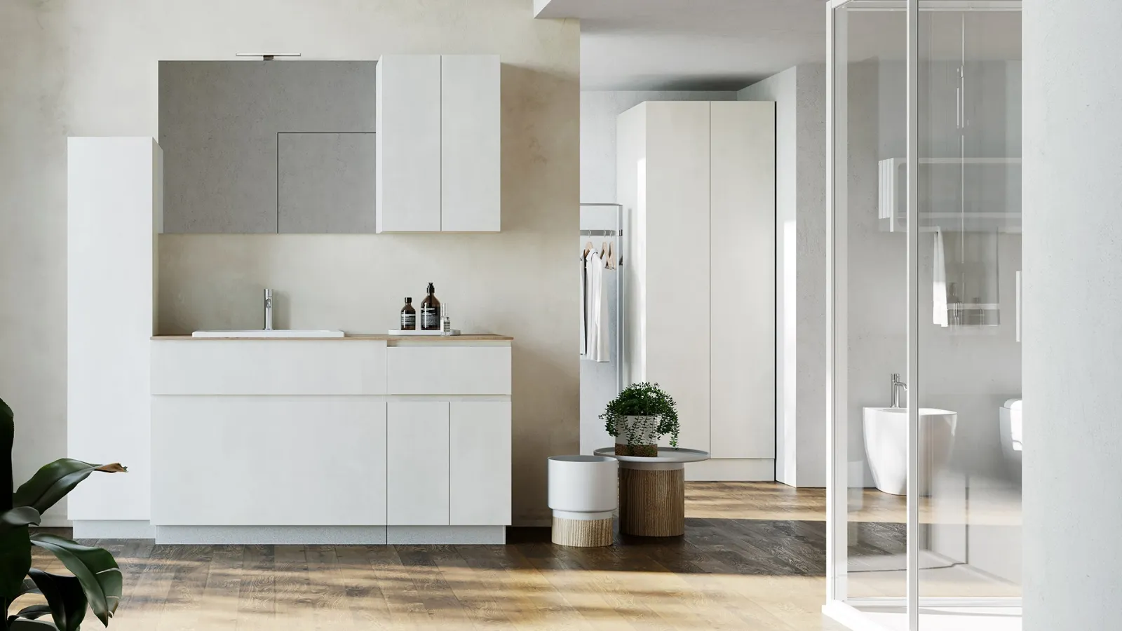 Mobile da Bagno a terra New Smart NS27 di Arteba