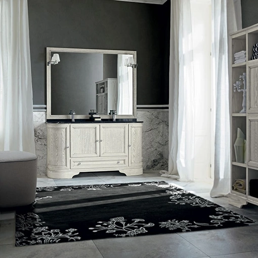 Mobile da Bagno Paestum 02 in Frassino laccato di Cerasa
