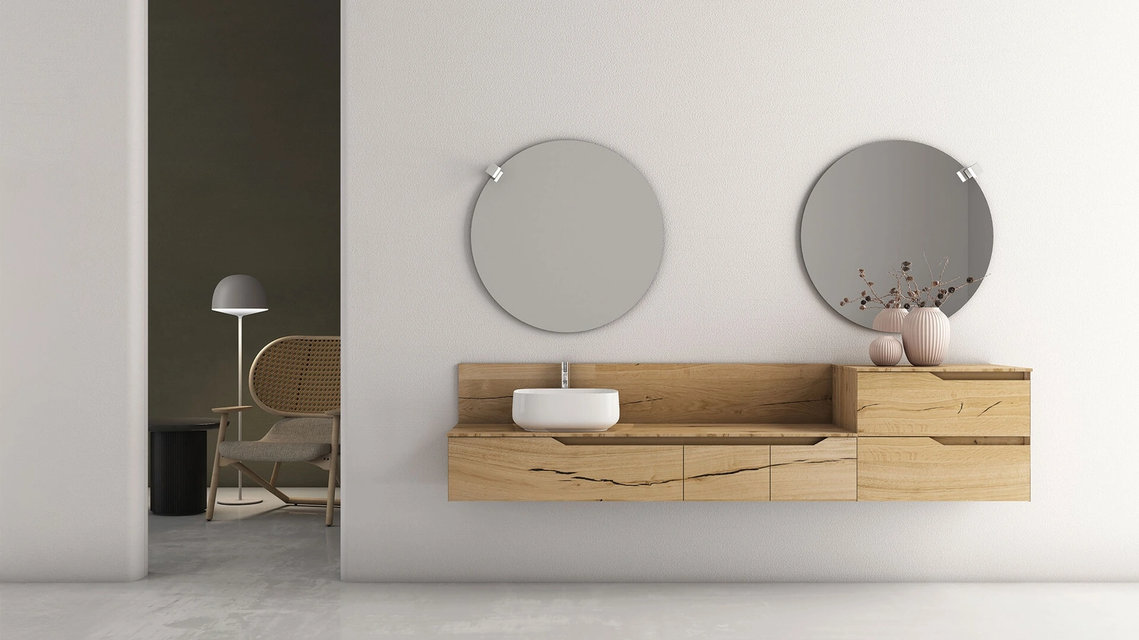 Mobile da Bagno sospeso Rustech RT10 di Arteba