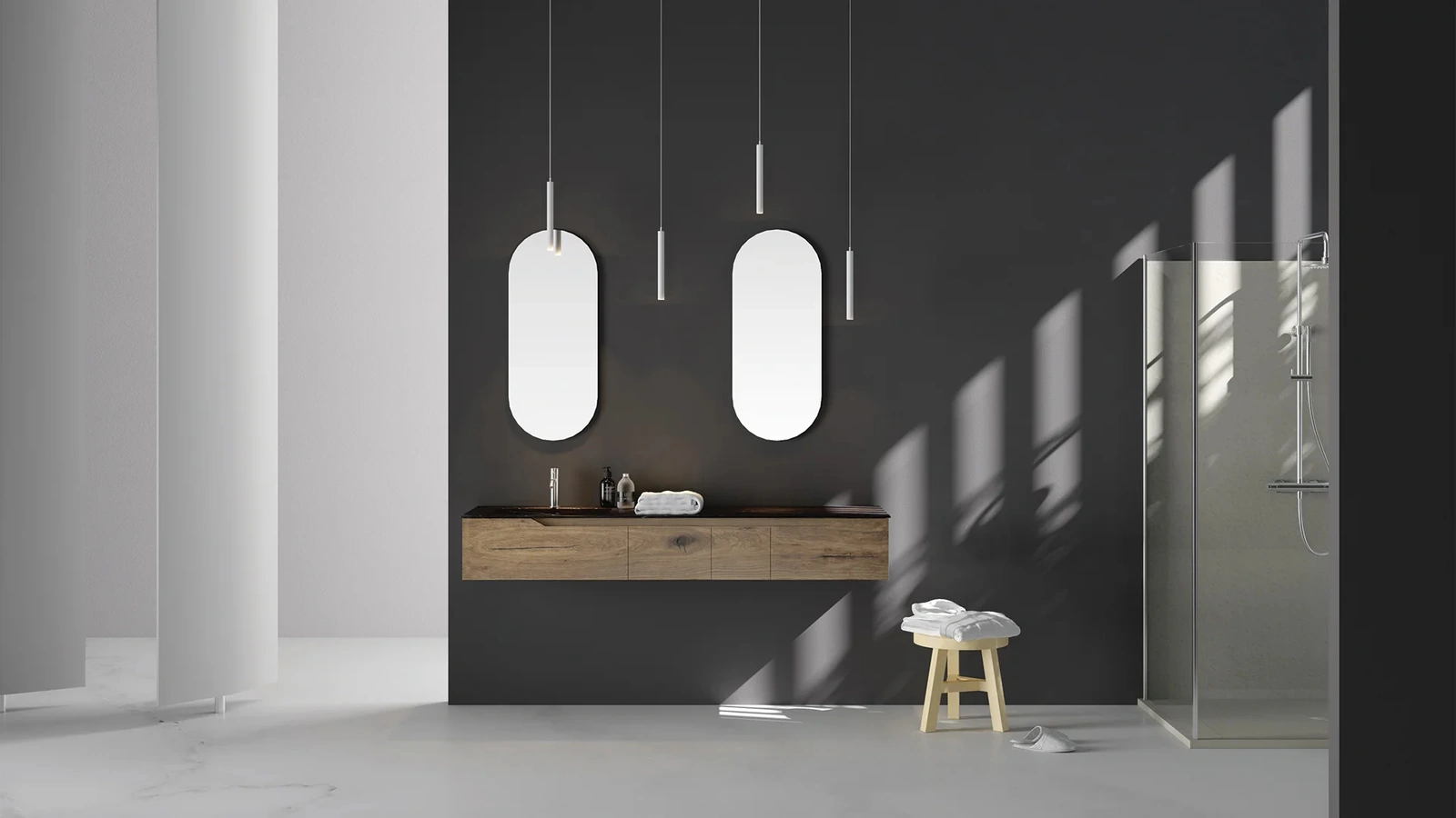 Mobile da Bagno sospeso Rustech RT17 di Arteba