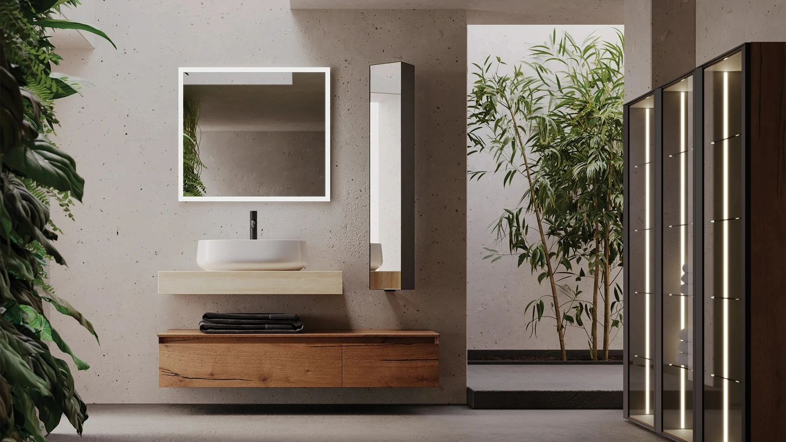 Mobile da Bagno sospeso Rustech RT27 di Arteba