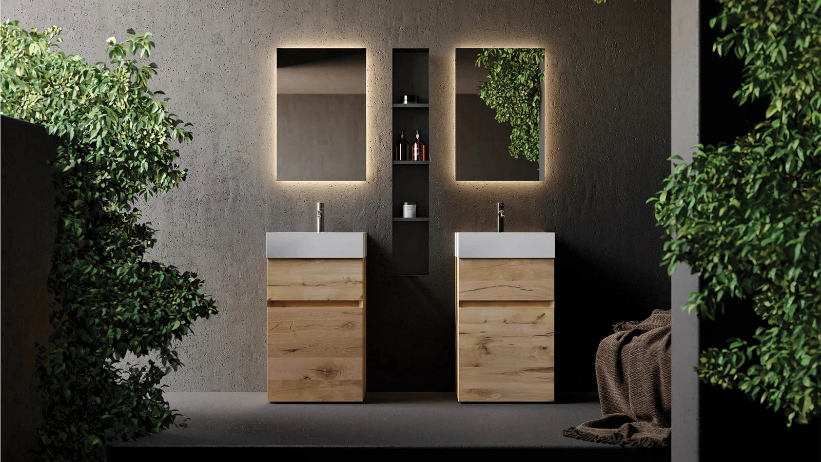 Mobile da Bagno Rustech RT28 di Arteba