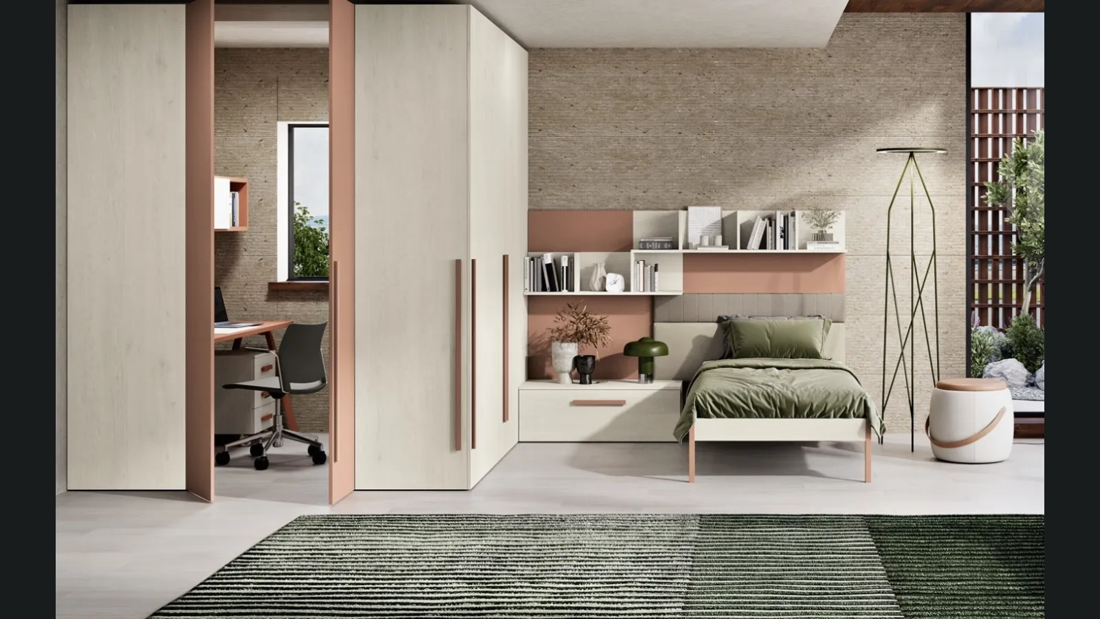 Cameretta componibile 102 di Ferrimobili