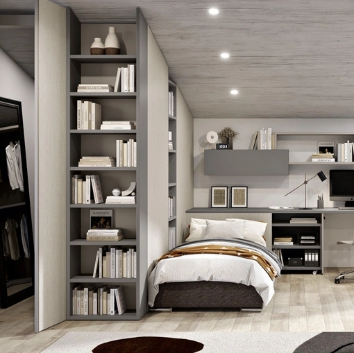 Cameretta su misura 104 di Ferrimobili