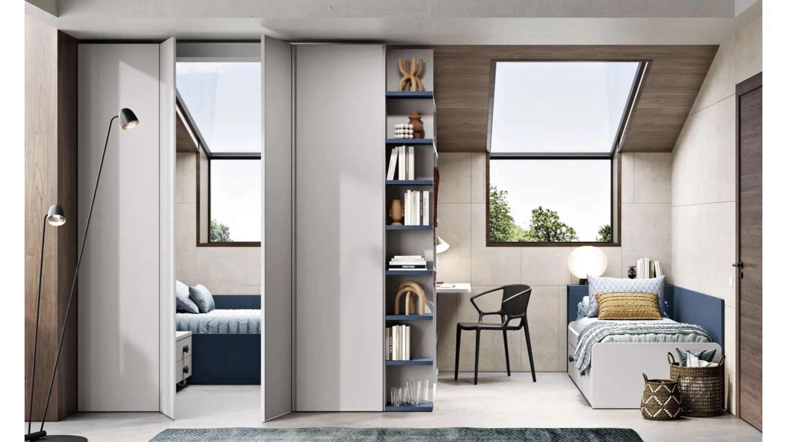 Cameretta componibile 109 di Ferrimobili