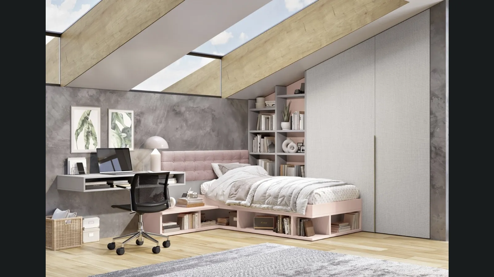 Cameretta 111 su misura di Ferrimobili