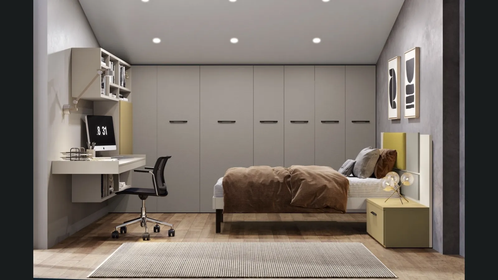 Cameretta componibile 114 di Ferrimobili