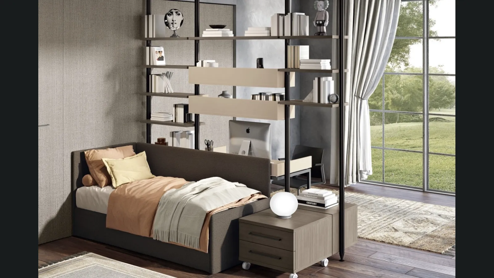 Cameretta componibile 121 di Ferrimobili