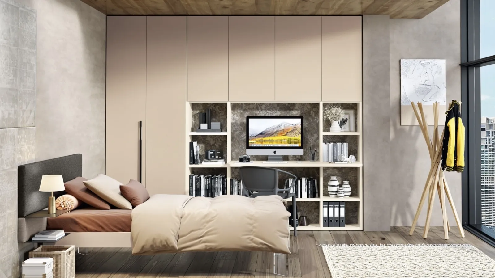 Cameretta 122 su misura di Ferrimobili