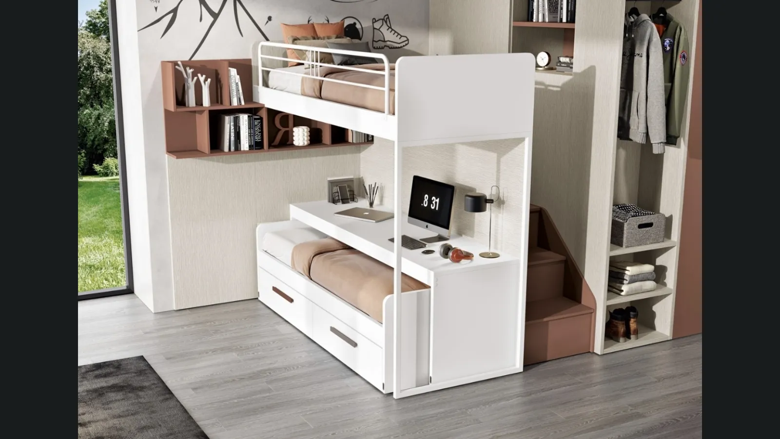 Cameretta a soppalco 138 di Ferrimobili