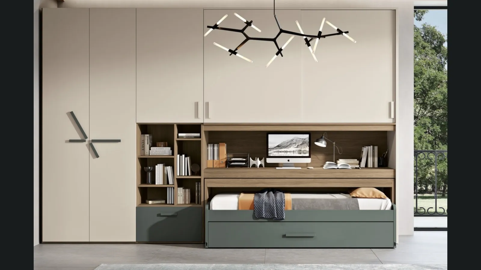 Cameretta 141 salvaspazio a ponte di Ferrimobili