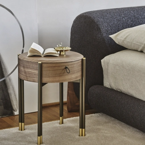 Comodino Bayus Tondo 44 di Porada