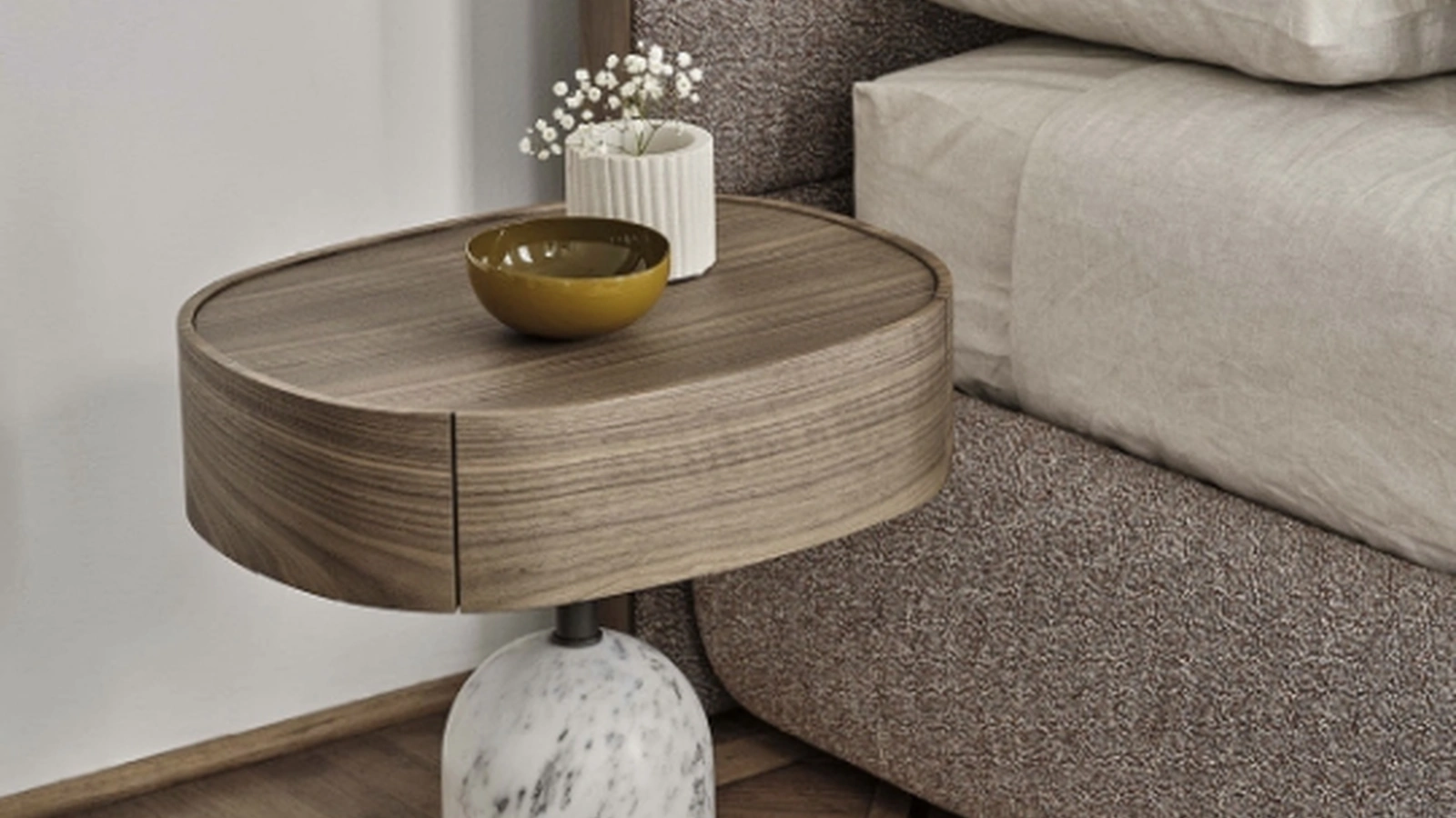 Comodino Ekero Night di Porada