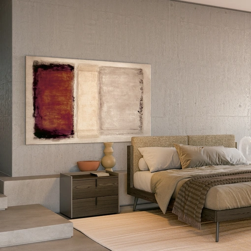 Letto con testiera Charlotte di Fratelli Elli