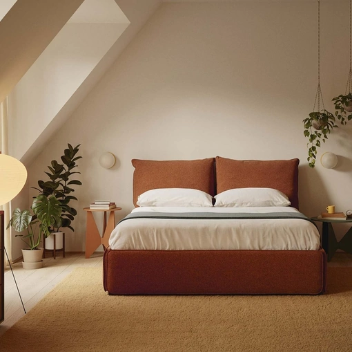 Letto con box contenitore Gala di Treku