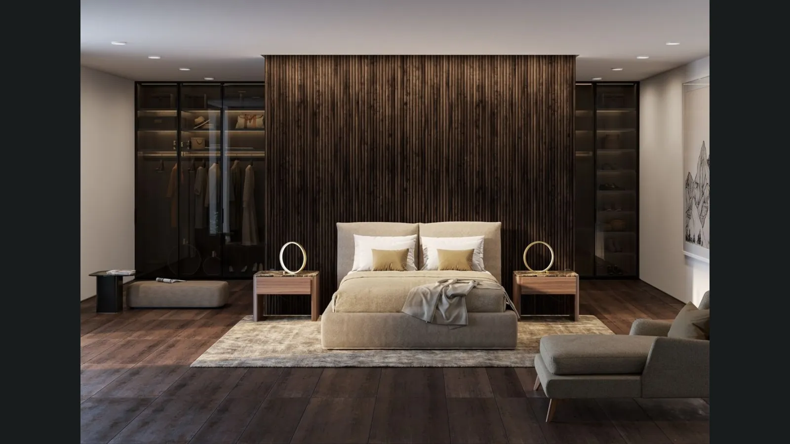 Letto con box contenitore Soap di Vibieffe