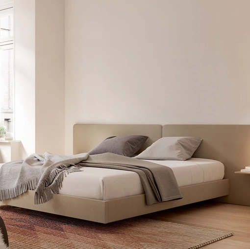 Letto con testiera Lota Bed Panel 1 di Treku