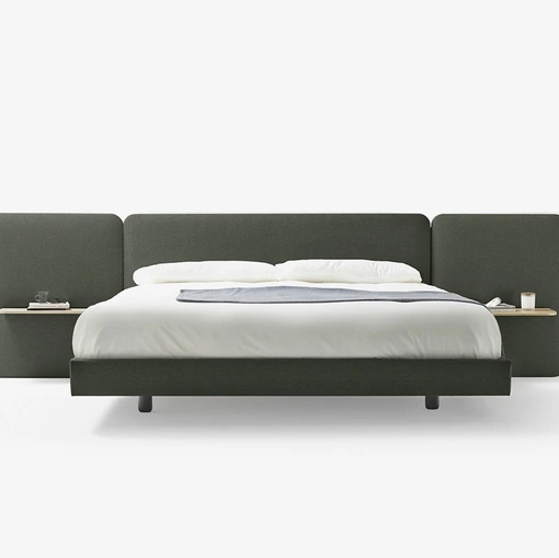 Letto con testiera Lota Bed Panel 3 di Treku