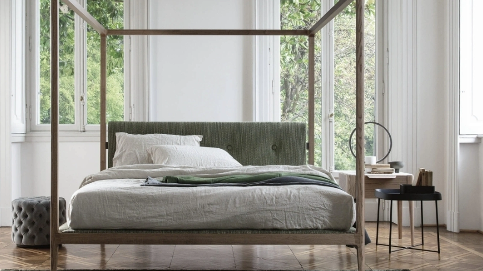 Letto Ziggy Baldacchino di Porada