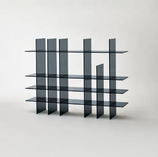 Libreria in cristallo Ami Verre di Glas Italia