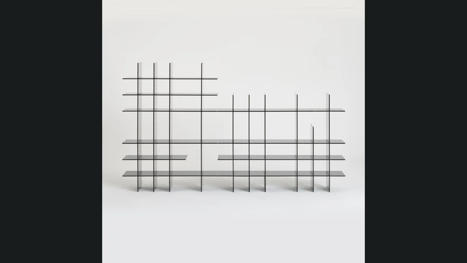 Libreria in cristallo Ami Verre di Glas Italia