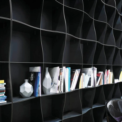 Libreria Iron - IC in metallo verniciato di Ronda Design