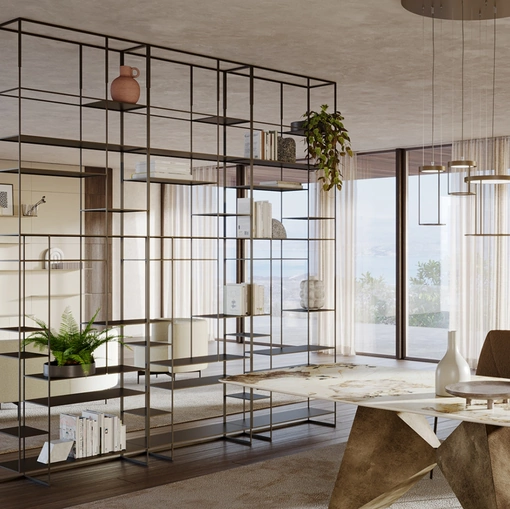 Libreria divisoria Levia Divider di Ronda Design