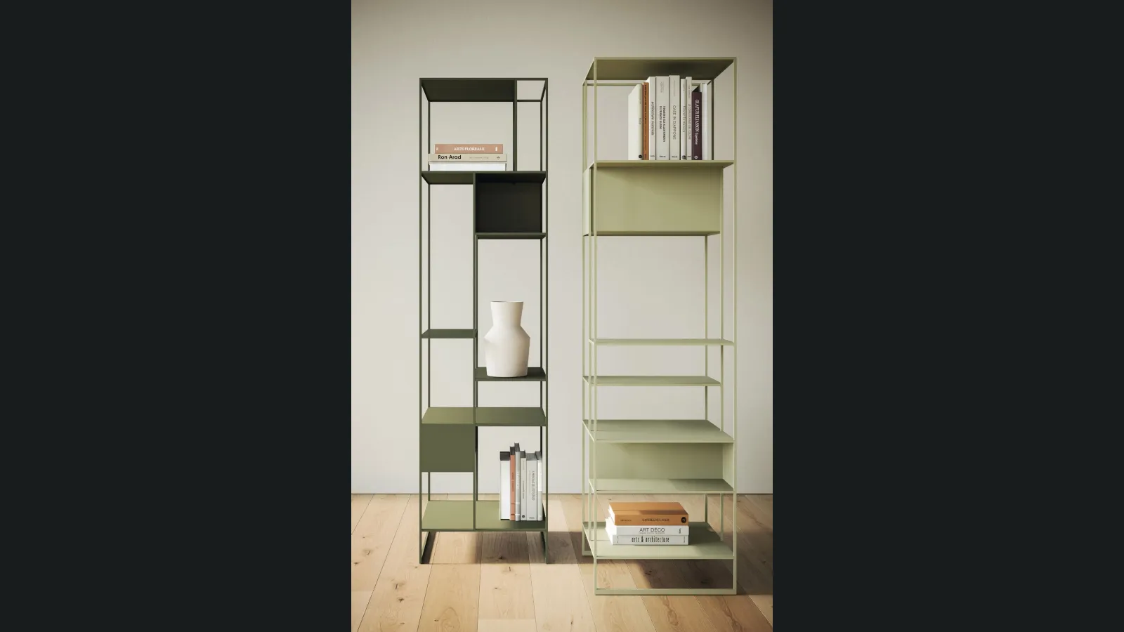 Libreria freestanding Levia Stand di Ronda Design