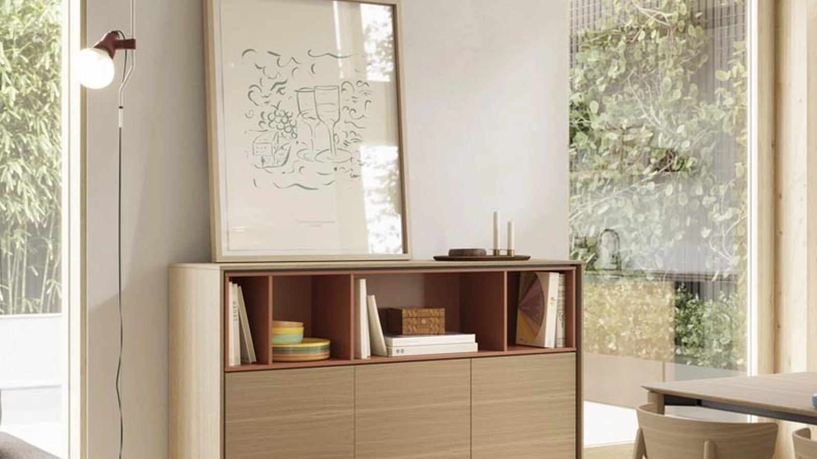 Madia Aura finitura Tobacco Oak e Indian di Treku