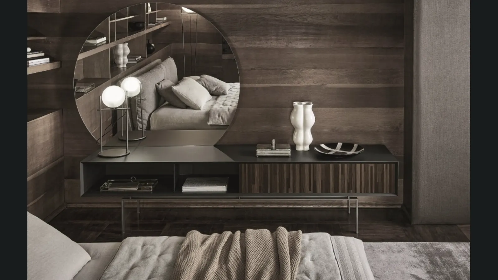 Madia Eric in legno e metallo di Ditre Italia