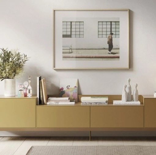 Madia Lauki in laccato Camel di Treku