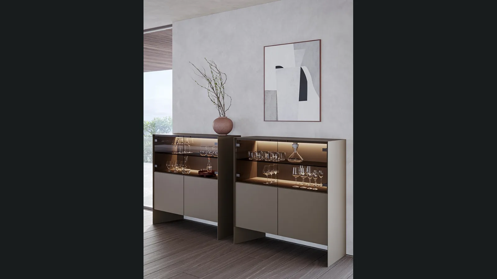Madia Alta Nemesi Credenza di Ronda Design