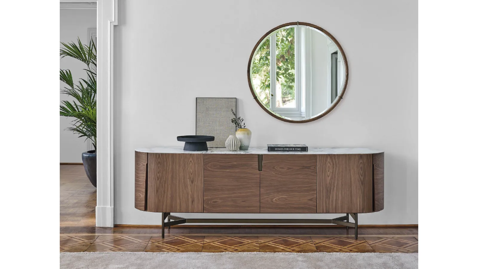 Madia Tylsa 240 in noce canaletto di Porada