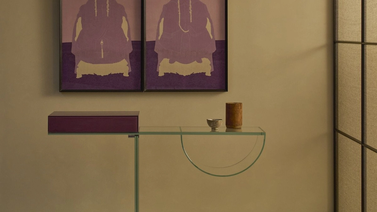 Mobile ingresso Ollie Consolle di Glas Italia