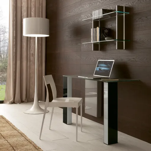 Consolle moderna in cristallo Minneapolis di Ponti Terenghi