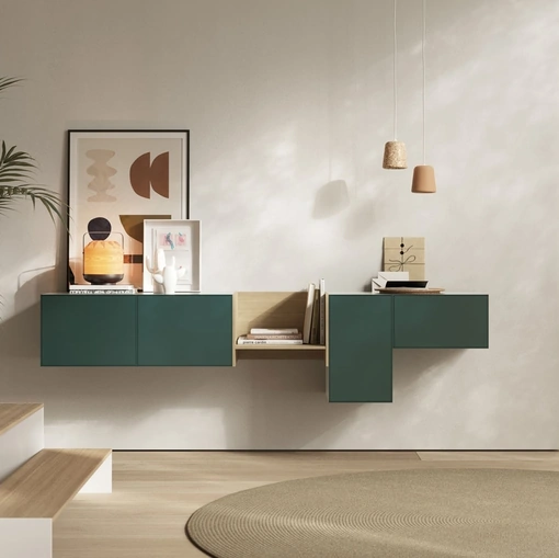 Mobile sospeso Lauki in laccato Forest di Treku