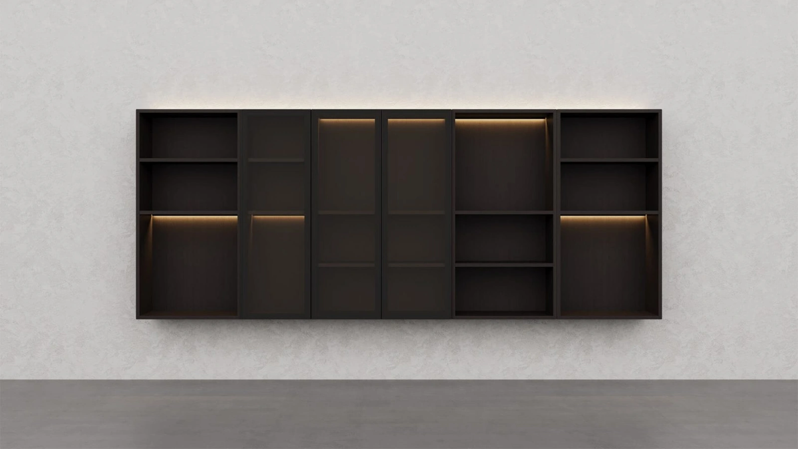 Parete Attrezzata modulare Climb Naxos di Fratelli Elli