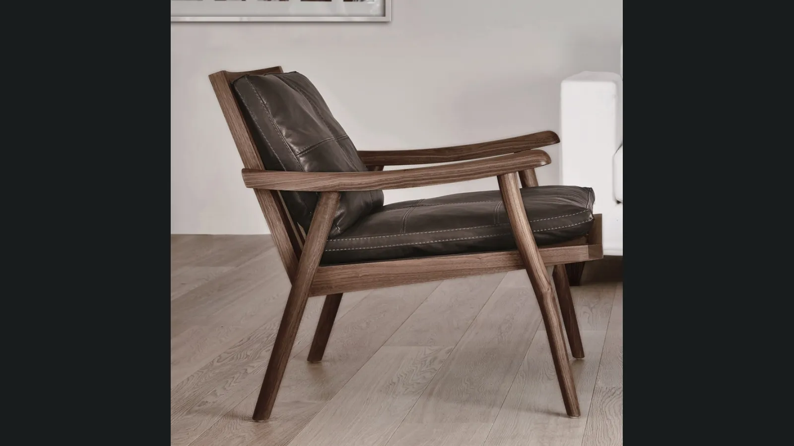 Poltroncina in pelle Fast di Vibieffe