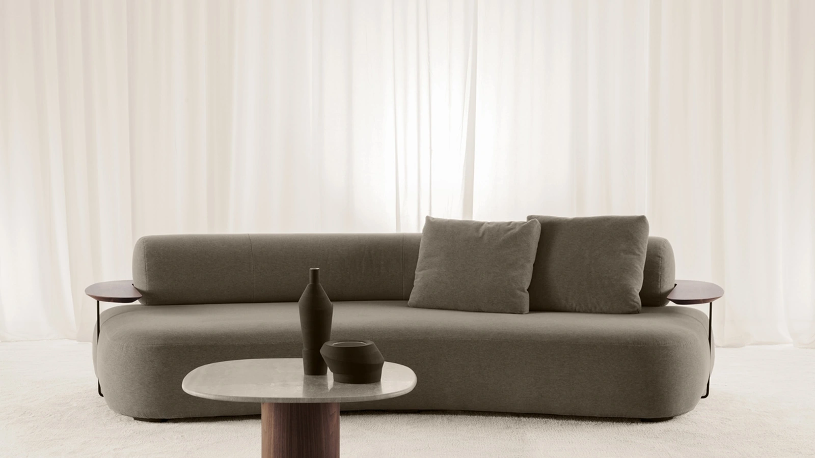 Divano lineare Adele di Vibieffe