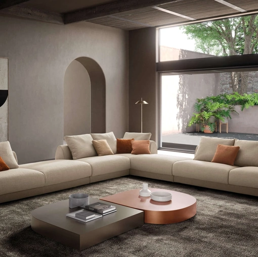 Salotto angolare Bali Kompact di Presotto