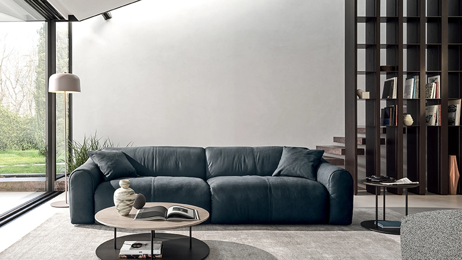 Salotto in pelle Daily di Ditre Italia