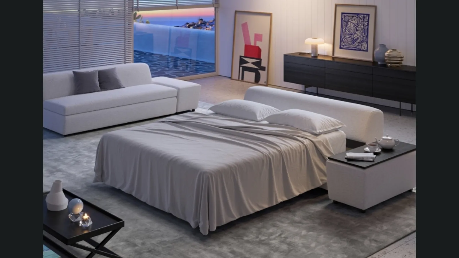 Divano Letto Tank di Vibieffe