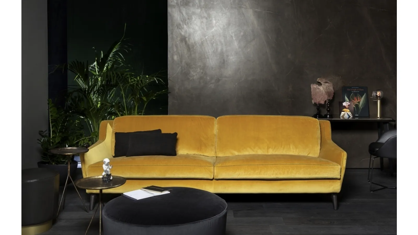 Divano lineare Hi Story di Vibieffe