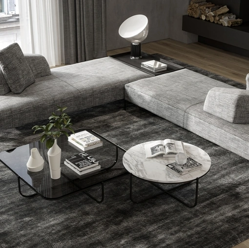 Divano ad angolo Modern Air di Vibieffe